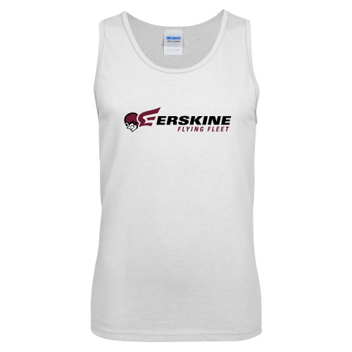  White Tank Top - Erskine Flying Fleet Horizontal