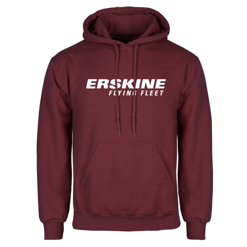  Maroon Fleece Hoodie - Erskine College