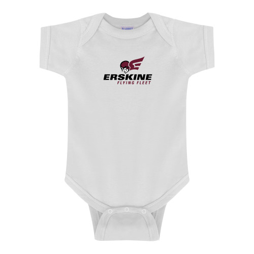  White Infant Onesie - Erskine Flying Fleet Stacked