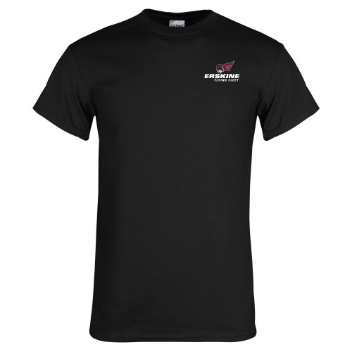  Black T Shirt - Erskine Flying Fleet Stacked