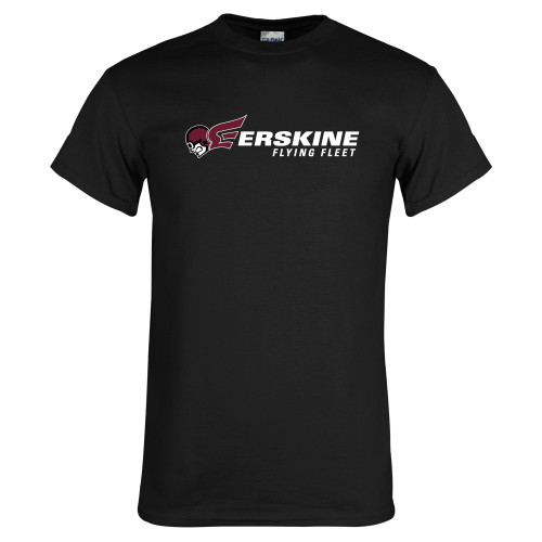  Black T Shirt - Erskine Flying Fleet Horizontal