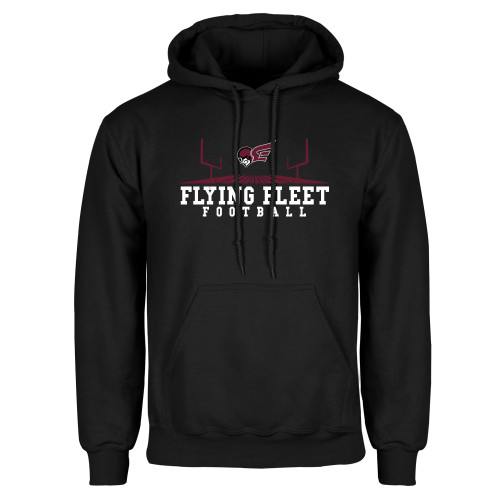  Black Fleece Hoodie - Erskine Flying Fleet Football