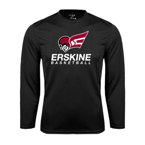  Black Performance Long Sleeve Shirt - Basketball