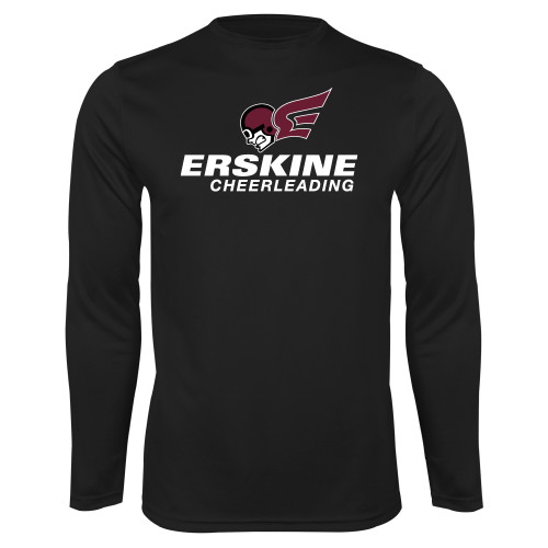  Black Performance Long Sleeve Shirt - Cheerleading
