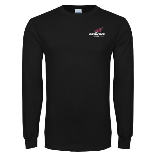  Black Long Sleeve T Shirt - Erskine Flying Fleet Stacked