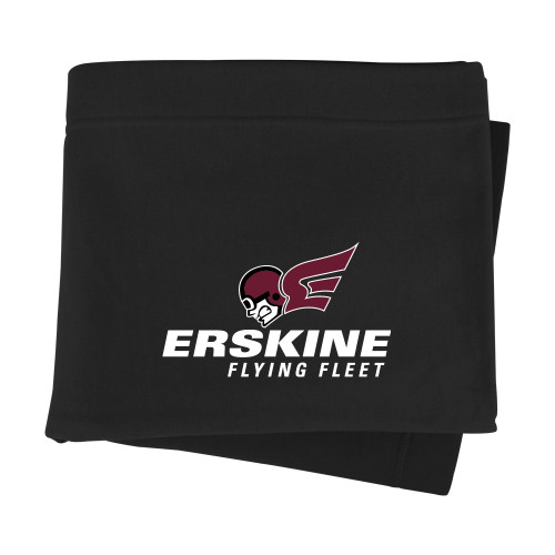  Black Sweatshirt Blanket - Erskine Flying Fleet Stacked