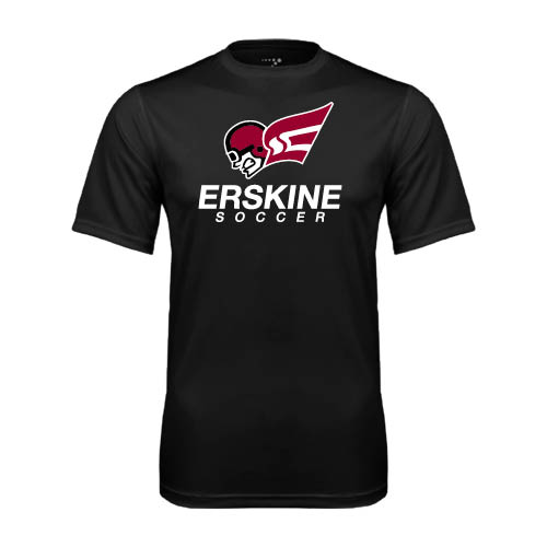  Black Performance Tee - Soccer