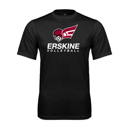  Black Performance Tee - Volleyball