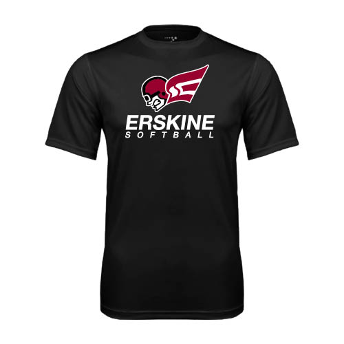  Black Performance Tee - Softball