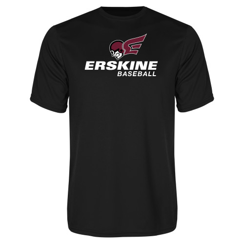  Black Performance Tee - Baseball