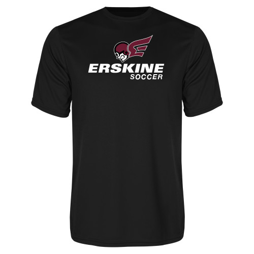  Black Performance Tee - Soccer