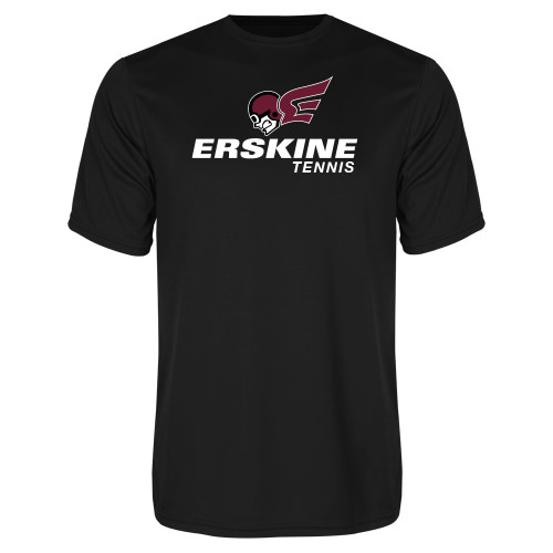  Black Performance Tee - Tennis