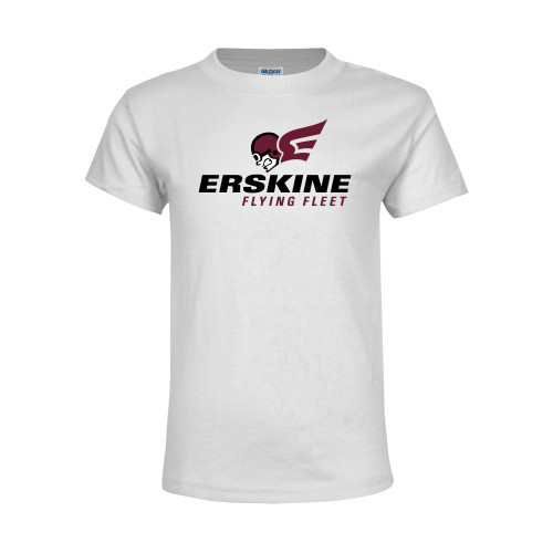  Youth White T Shirt - Erskine Flying Fleet Stacked