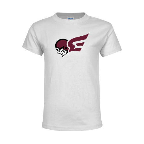 Youth White T Shirt - Flying Fleet Mascot
