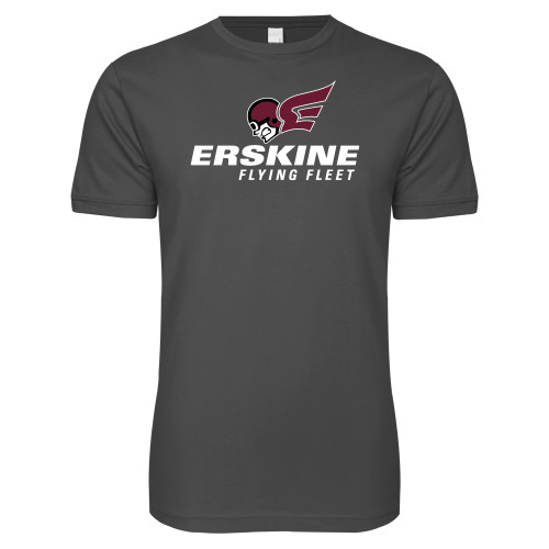  Next Level Charcoal SoftStyle T Shirt - Erskine Flying Fleet Stacked