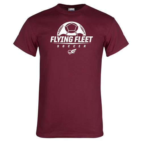  Maroon T Shirt - Soccer