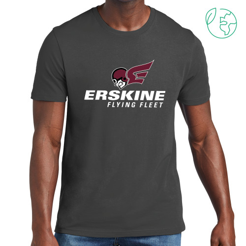  Allmade Dark Grey Organic Cotton Tee - Erskine Flying Fleet Stacked