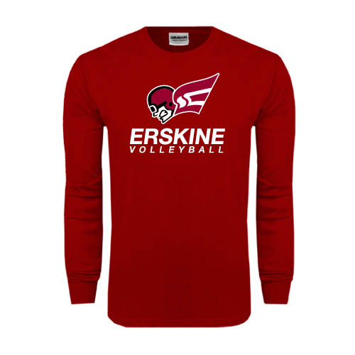  Cardinal Long Sleeve T Shirt - Volleyball