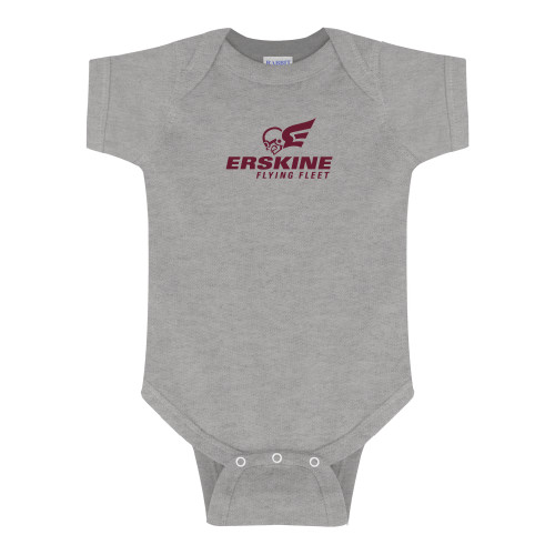  Grey Infant Onesie - Erskine Flying Fleet Stacked