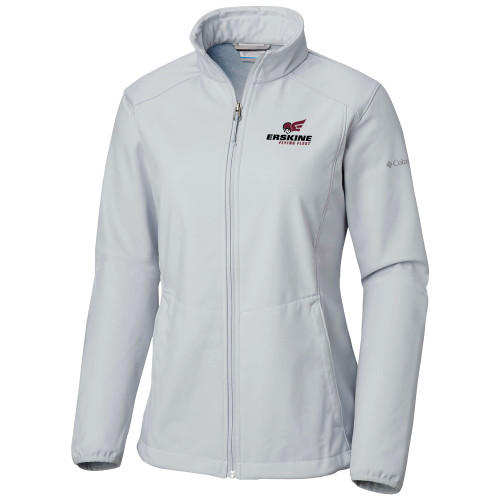  Columbia Womens Kruser Ridge White Jacket - Erskine Flying Fleet Stacked