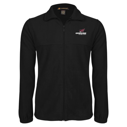  Black Fleece Full Zip Jacket - Erskine Flying Fleet Stacked