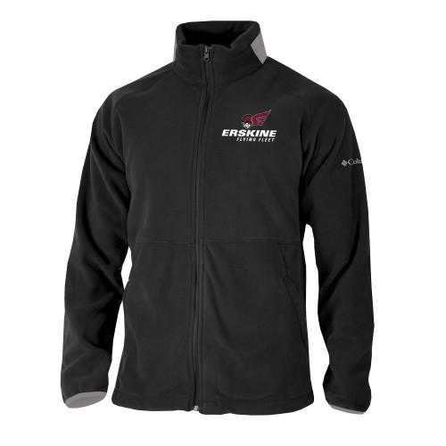  Columbia Black Everest Ridge Fleece Full Zip Jacket - Erskine Flying Fleet Stacked