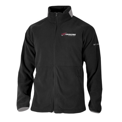 Columbia Black Everest Ridge Fleece Full Zip Jacket - Erskine Flying Fleet Horizontal
