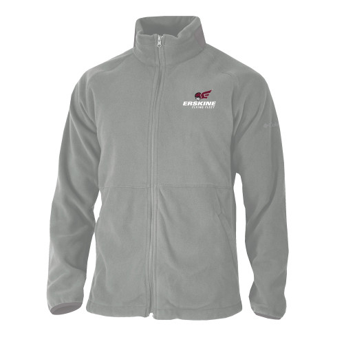  Columbia Grey Everest Ridge Fleece Full Zip Jacket - Erskine Flying Fleet Stacked