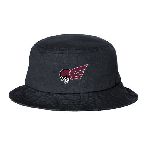  Sportsman Black Bucket Hat - Flying Fleet Mascot