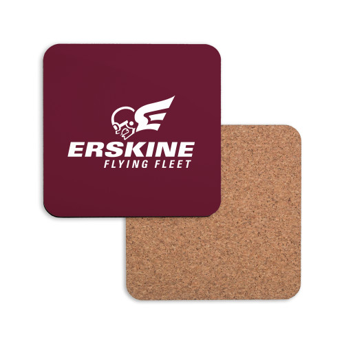  Hardboard Coaster w/Cork Backing - Erskine Flying Fleet Stacked