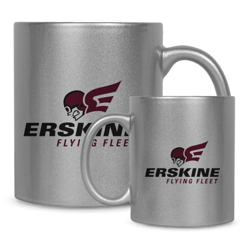  Full Color Silver Metallic Mug 11oz - Erskine Flying Fleet Stacked