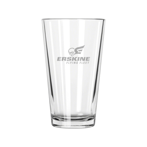  Libbey Glass 16oz - Erskine Flying Fleet Stacked Engraved