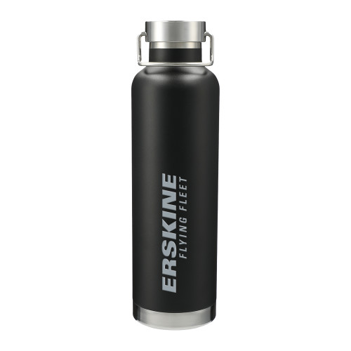  Thor Copper Vacuum Insulated Black Bottle 32oz - Erskine College Engraved