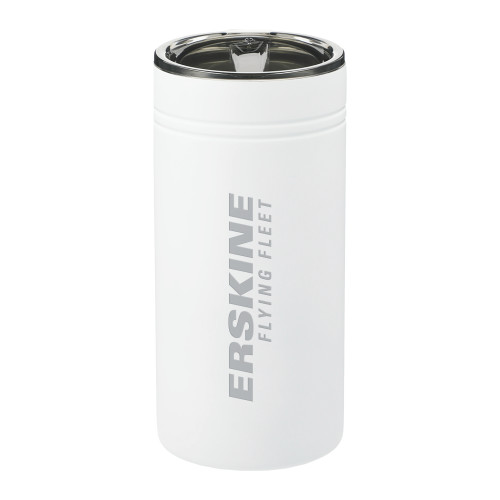  Sherpa Vacuum White Tumbler & Insulator 12oz - Erskine College Engraved