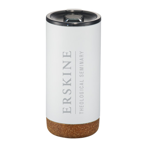  Valhalla Vacuum Insulated White Tumbler 16oz - Erskine Theological Seminary Engraved
