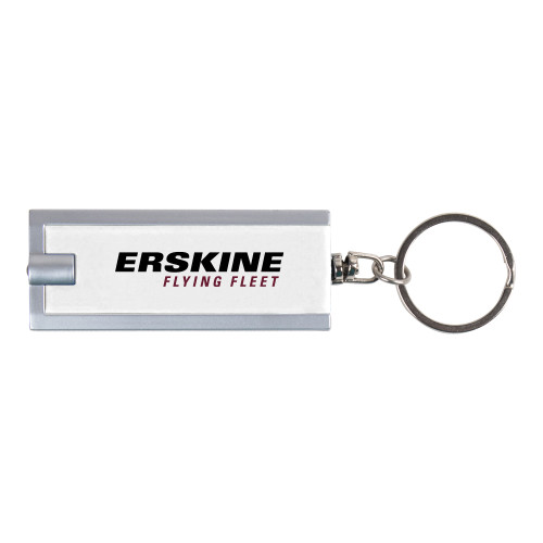  Turbo White Flashlight Key Holder - Erskine College