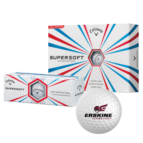  Callaway Supersoft Golf Balls 12/pkg - Erskine Flying Fleet Stacked