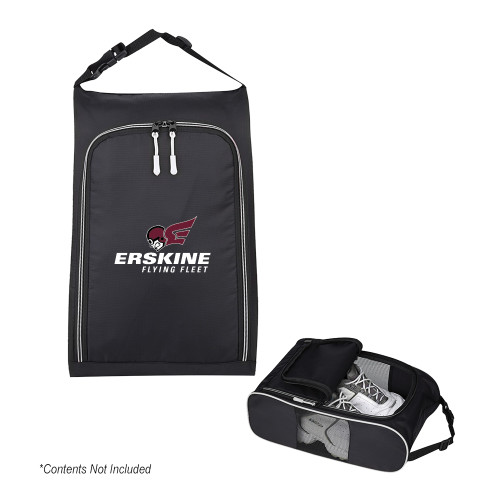  Crosstown Side Mesh Black Shoe Bag - Erskine Flying Fleet Stacked