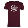 Thumbnail image for  Womens Maroon Short Sleeve Tee