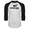 Thumbnail image for  White/Black Raglan Baseball T Shirt
