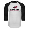 Thumbnail image for  White/Black Raglan Baseball T Shirt