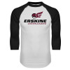 Thumbnail image for  White/Black Raglan Baseball T Shirt