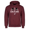 Thumbnail image for  Maroon Fleece Hoodie