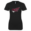 Thumbnail image for  Next Level Womens Black Boyfriend Tee