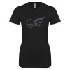 Thumbnail image for  Next Level Womens Black Boyfriend Tee