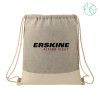 Thumbnail image for  Split Recycled Cotton Grey/Natural Drawstring Bag