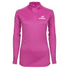 Thumbnail image for  Syntrel Womens Raspberry Interlock 1/4 Zip