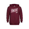 Thumbnail image for  Youth Maroon Fleece Hoodie
