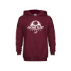 Thumbnail image for  Youth Maroon Fleece Hoodie