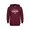 Thumbnail image for  Youth Maroon Fleece Hoodie
